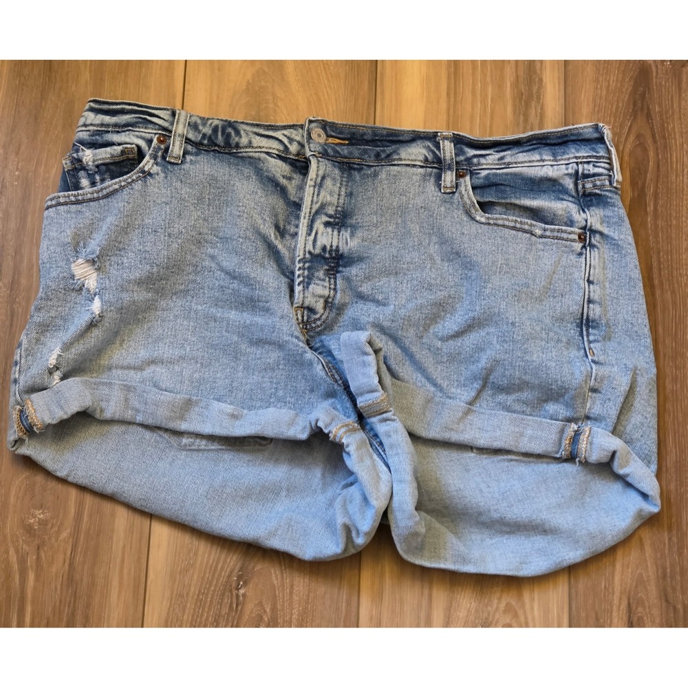 Old Navy High-Rise O.G. Straight Secret Smooth Pockets Shorts Women's Size 20